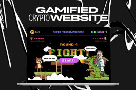 Super Mega Hyper Doge - Crypto Coin Website Design